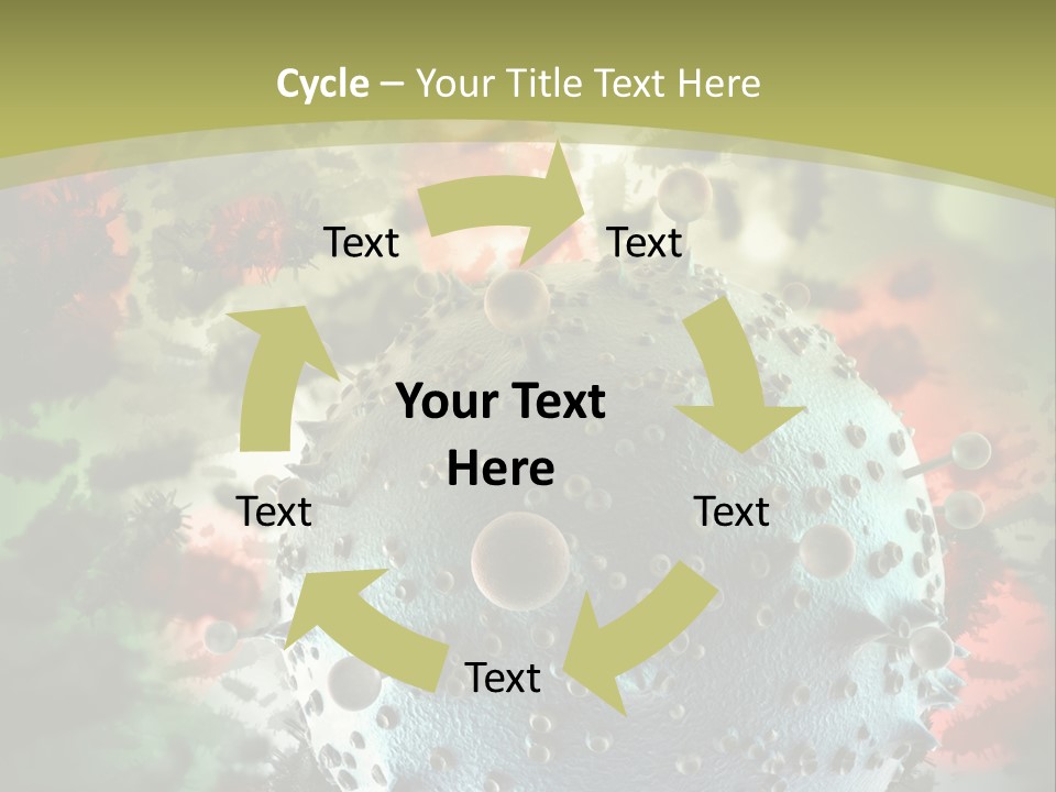 Small Micro Disease PowerPoint Template