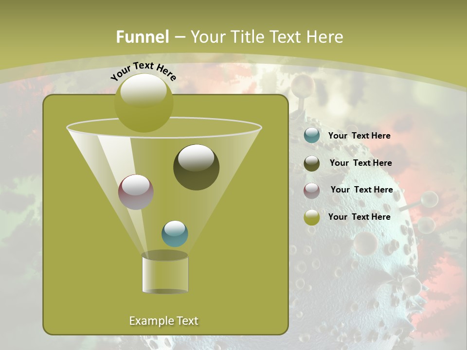 Small Micro Disease PowerPoint Template