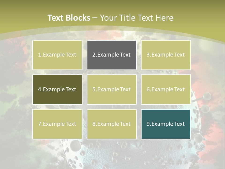 Small Micro Disease PowerPoint Template