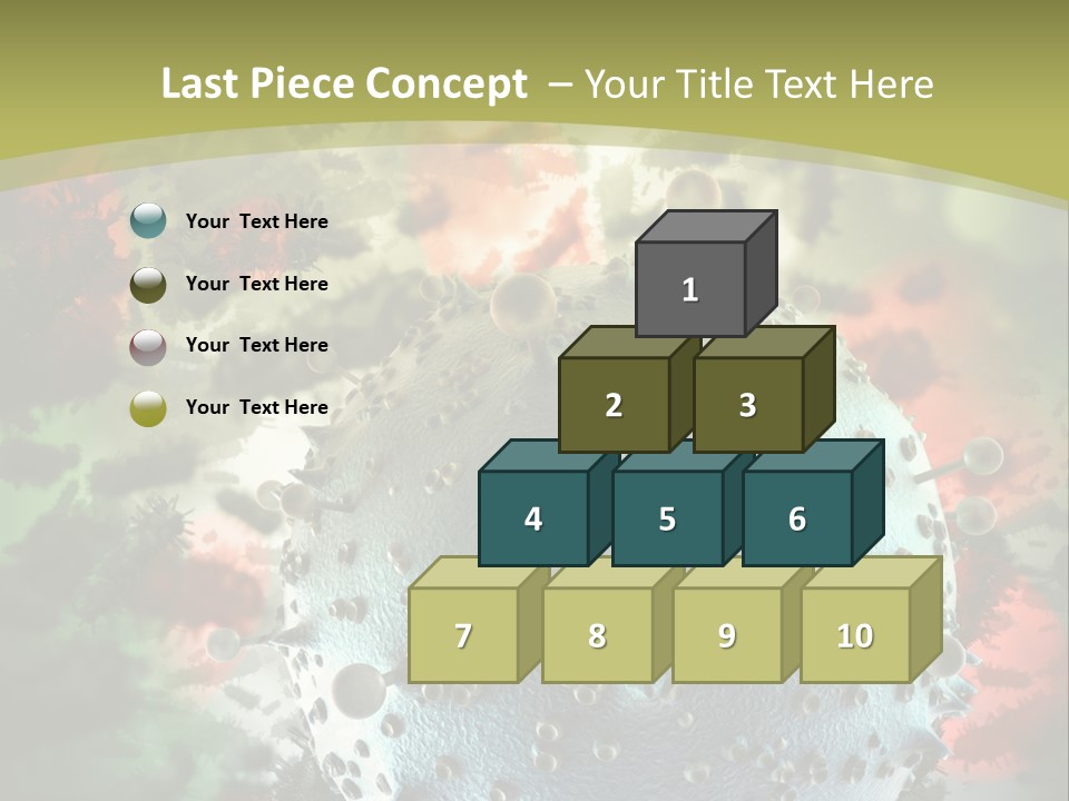 Small Micro Disease PowerPoint Template