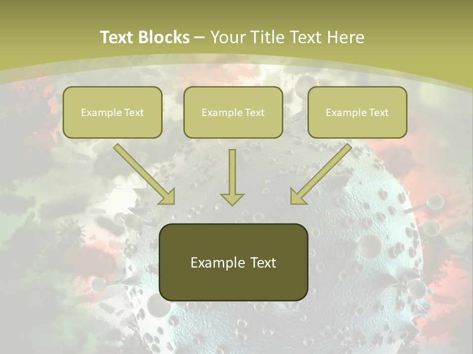Small Micro Disease PowerPoint Template