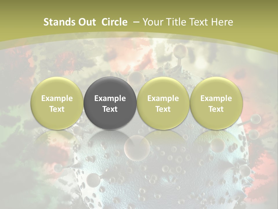 Small Micro Disease PowerPoint Template
