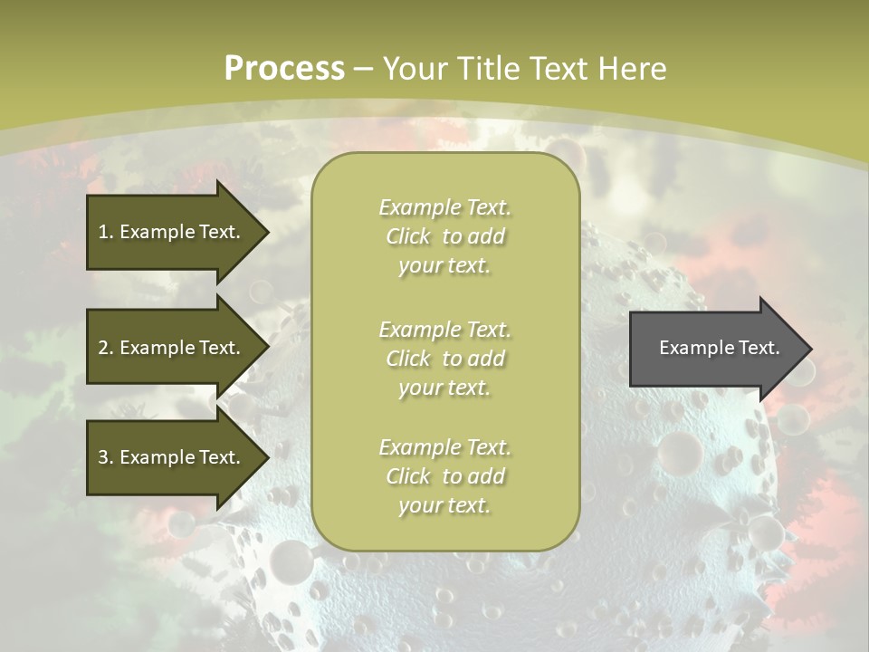 Small Micro Disease PowerPoint Template