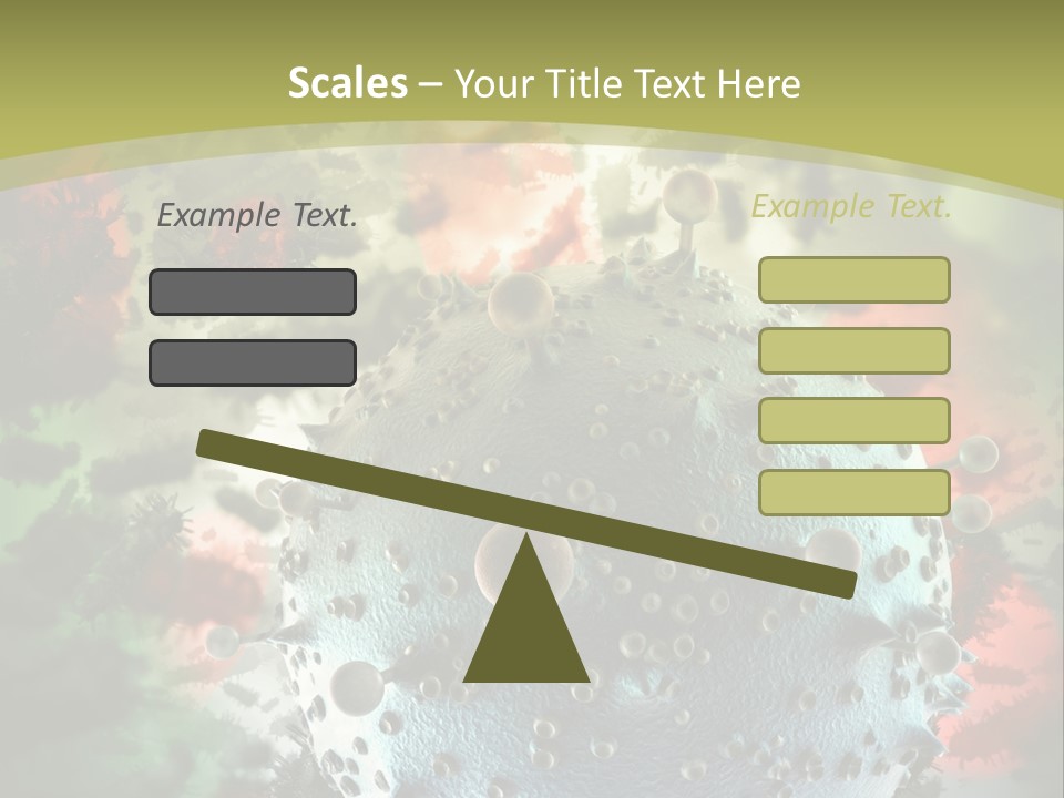Small Micro Disease PowerPoint Template