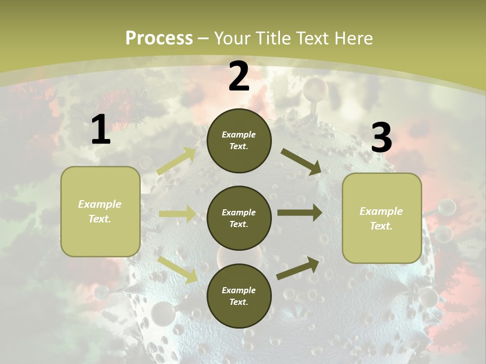 Small Micro Disease PowerPoint Template
