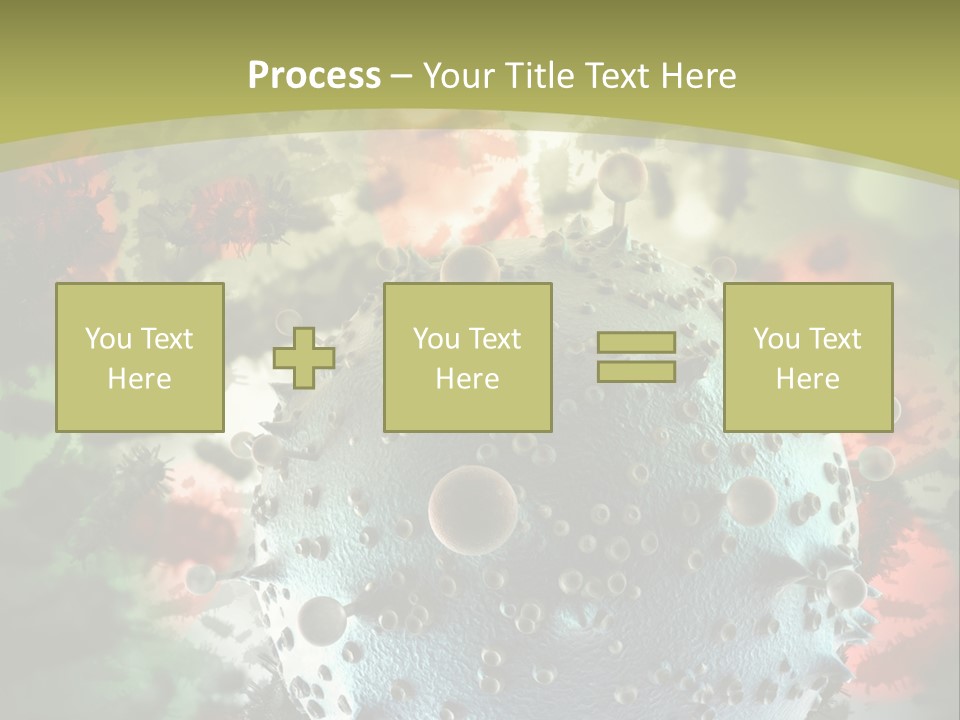 Small Micro Disease PowerPoint Template