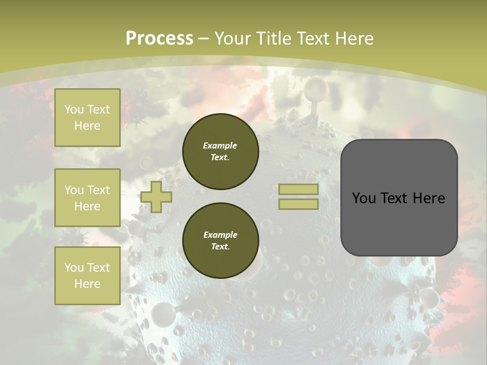 Small Micro Disease PowerPoint Template
