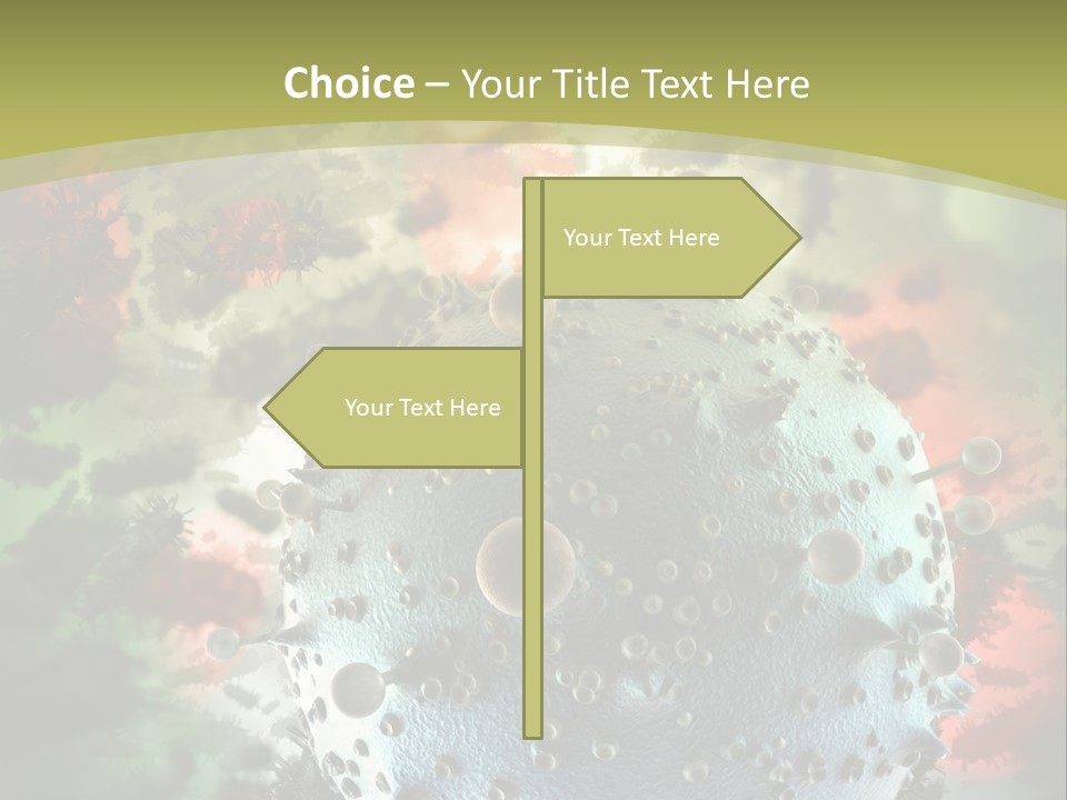 Small Micro Disease PowerPoint Template
