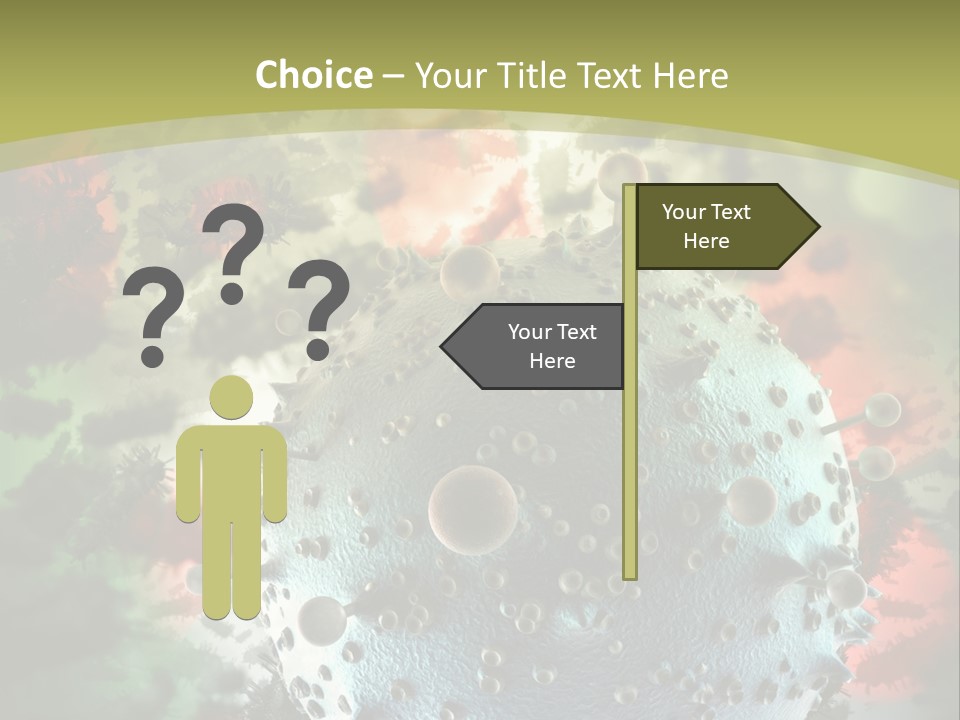 Small Micro Disease PowerPoint Template