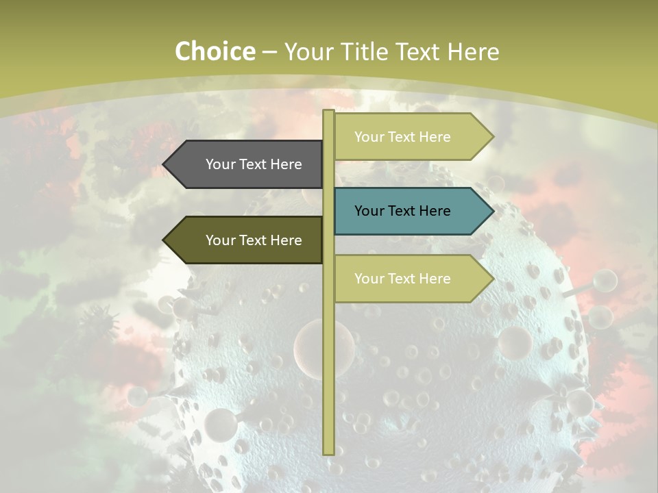 Small Micro Disease PowerPoint Template