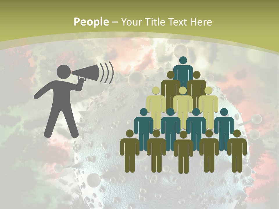 Small Micro Disease PowerPoint Template
