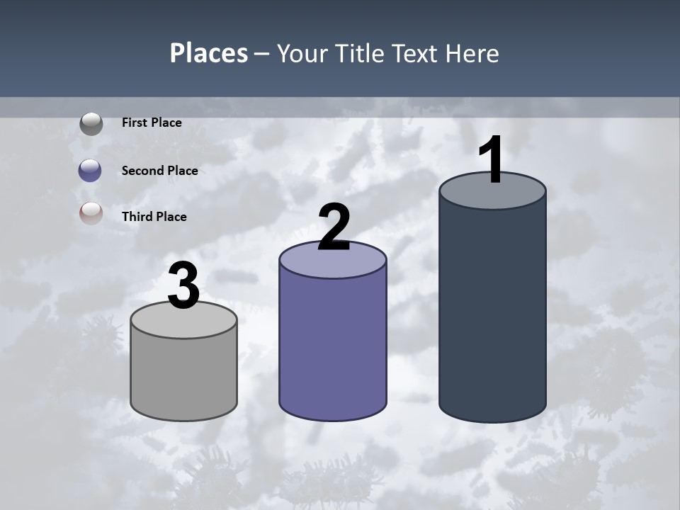 Human Hiv Illustration PowerPoint Template