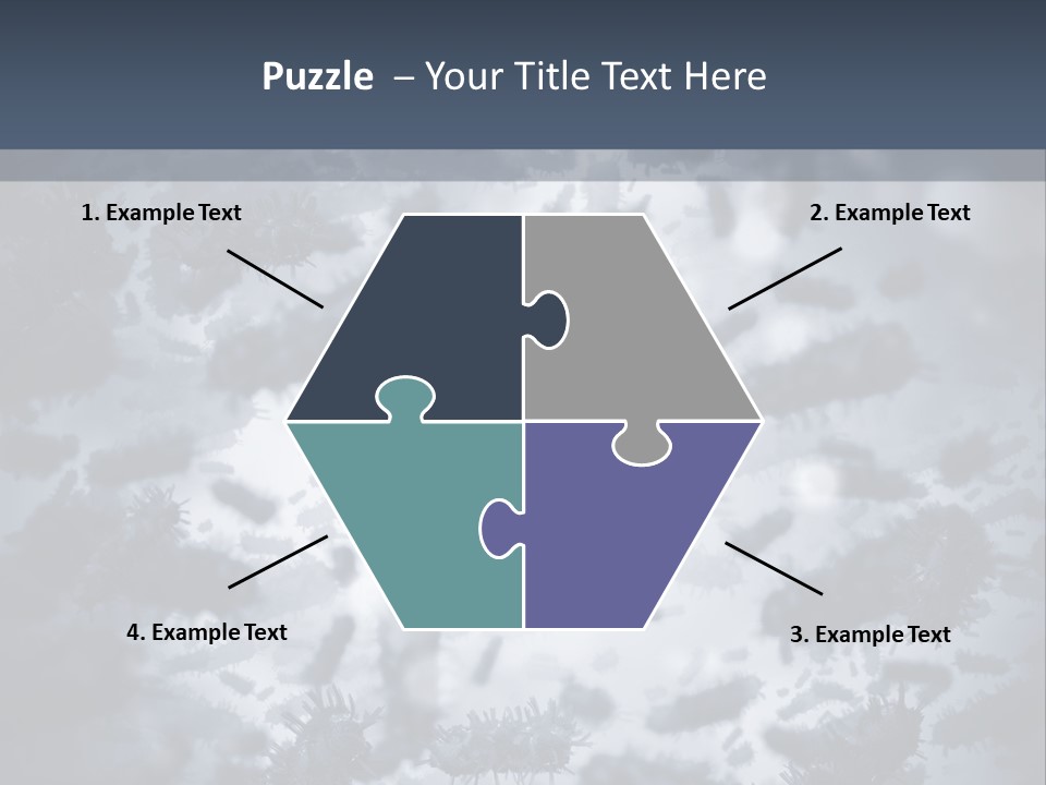 Human Hiv Illustration PowerPoint Template