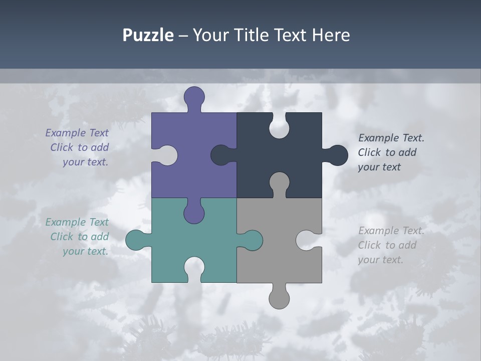 Human Hiv Illustration PowerPoint Template