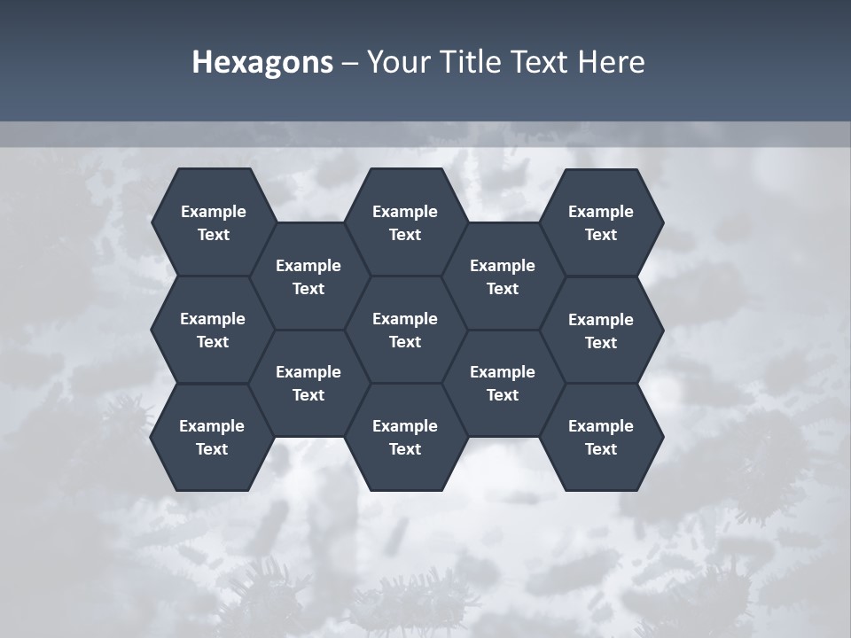 Human Hiv Illustration PowerPoint Template