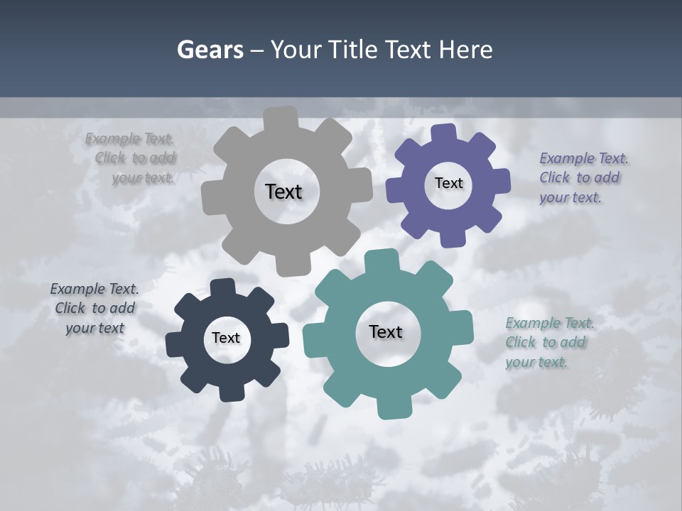 Human Hiv Illustration PowerPoint Template