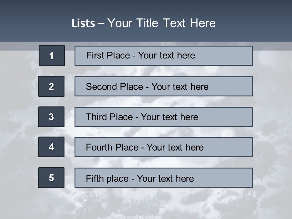 Human Hiv Illustration PowerPoint Template