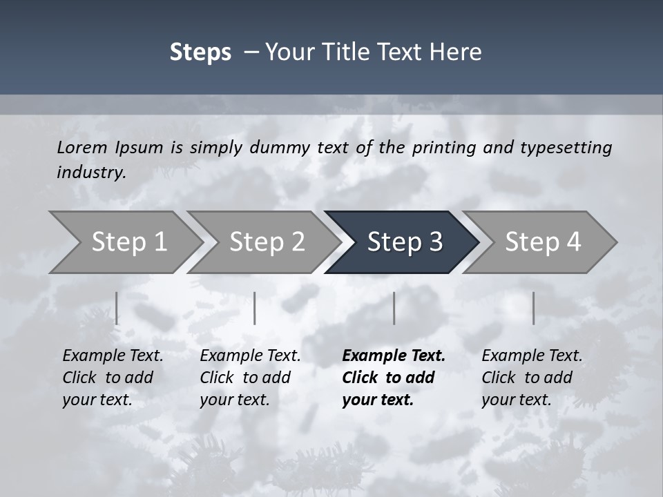Human Hiv Illustration PowerPoint Template