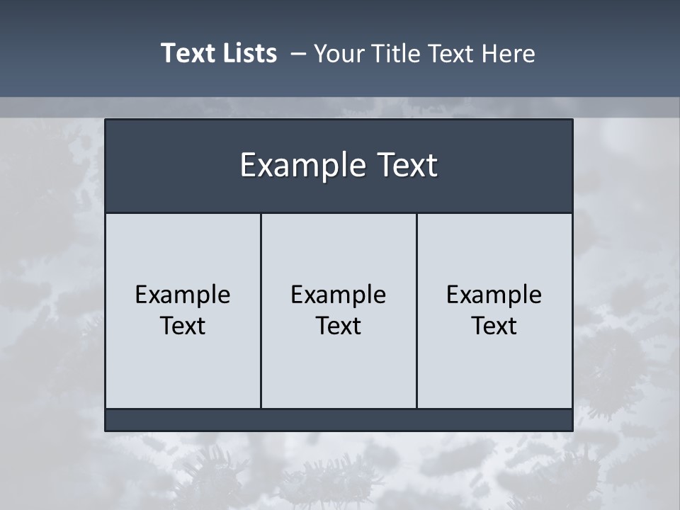 Human Hiv Illustration PowerPoint Template