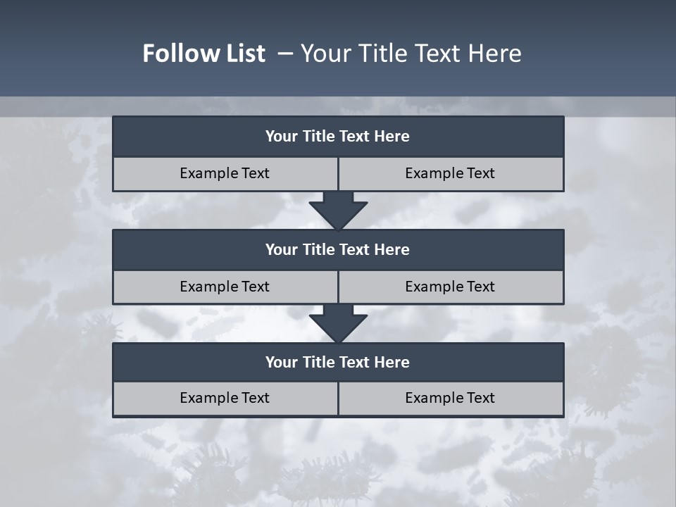Human Hiv Illustration PowerPoint Template