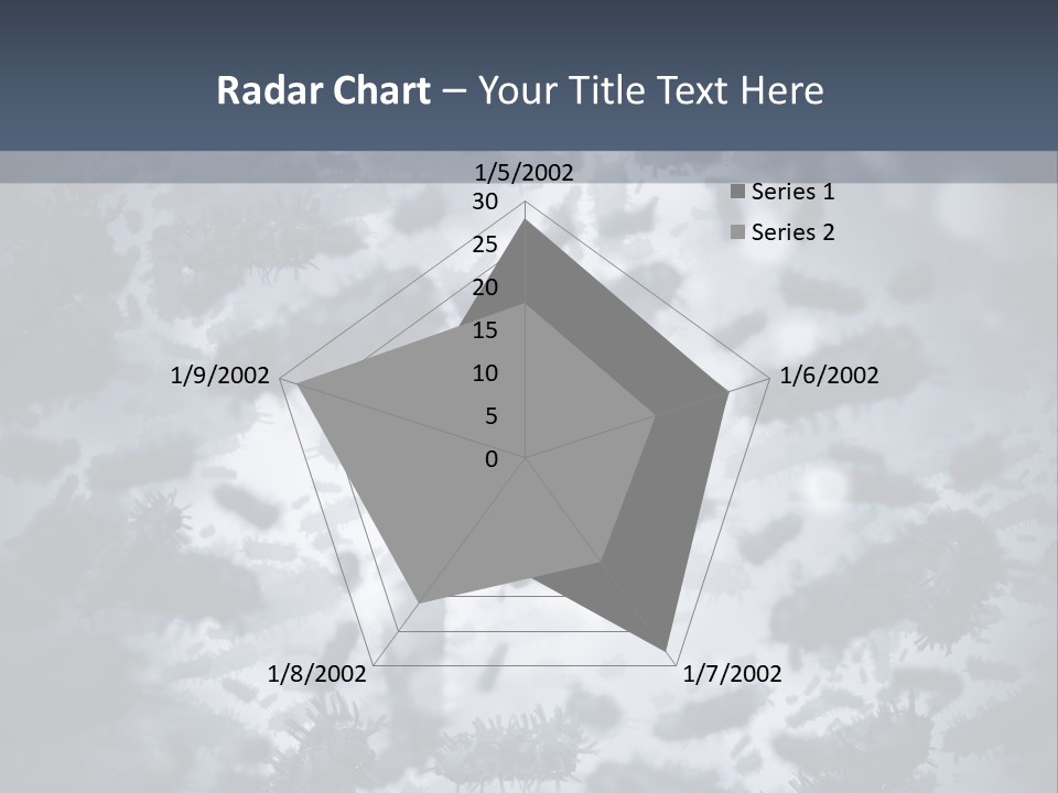 Human Hiv Illustration PowerPoint Template