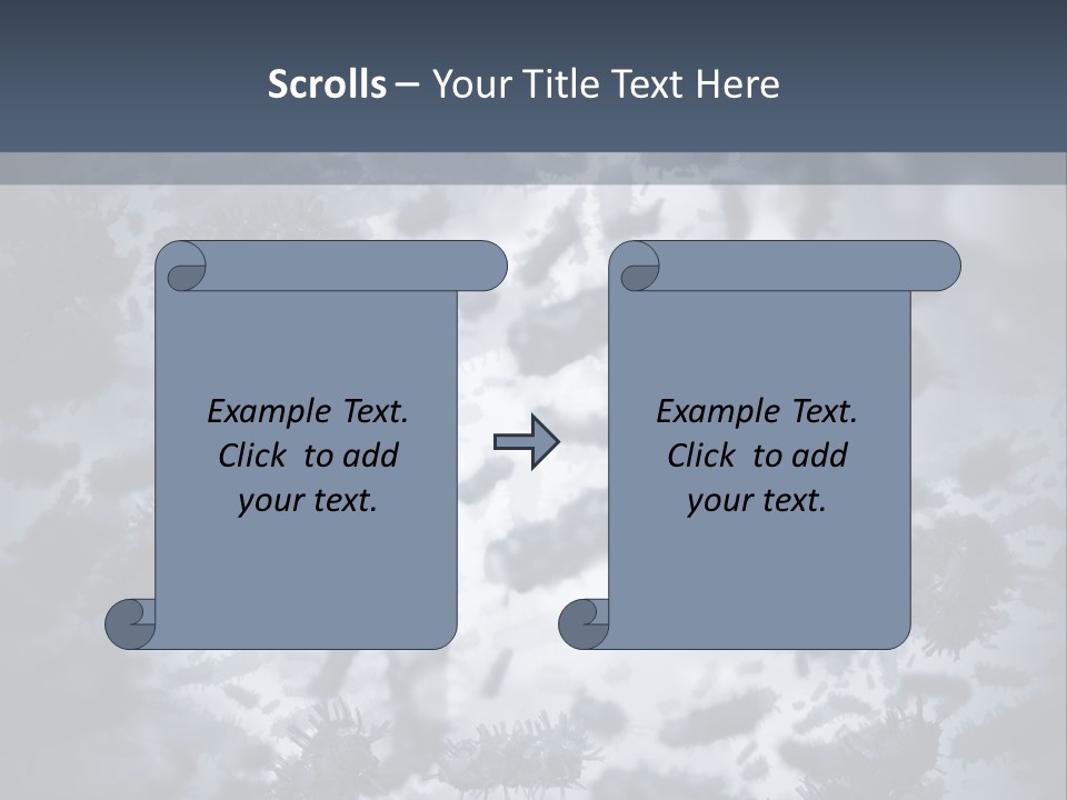 Human Hiv Illustration PowerPoint Template