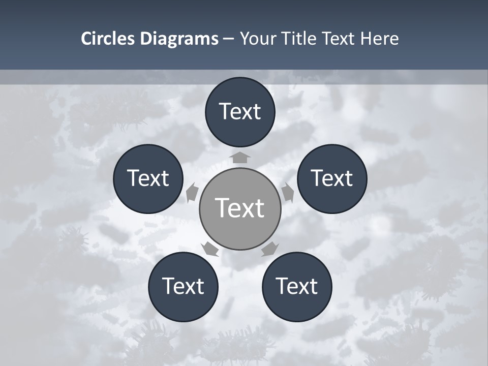 Human Hiv Illustration PowerPoint Template