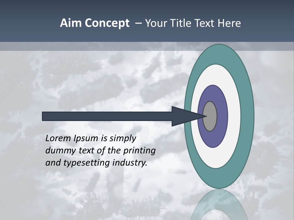 Human Hiv Illustration PowerPoint Template