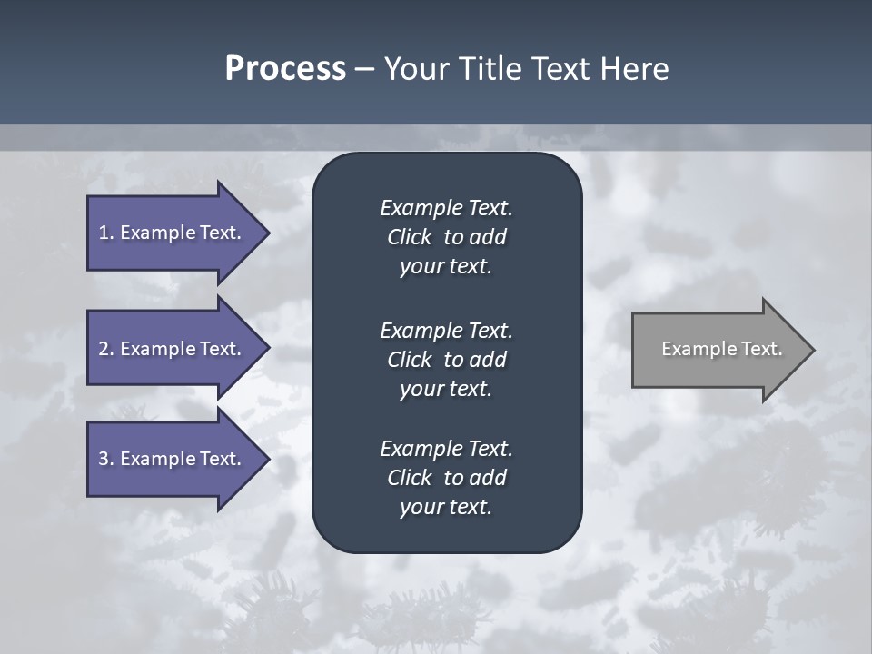 Human Hiv Illustration PowerPoint Template