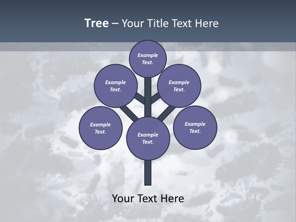 Human Hiv Illustration PowerPoint Template