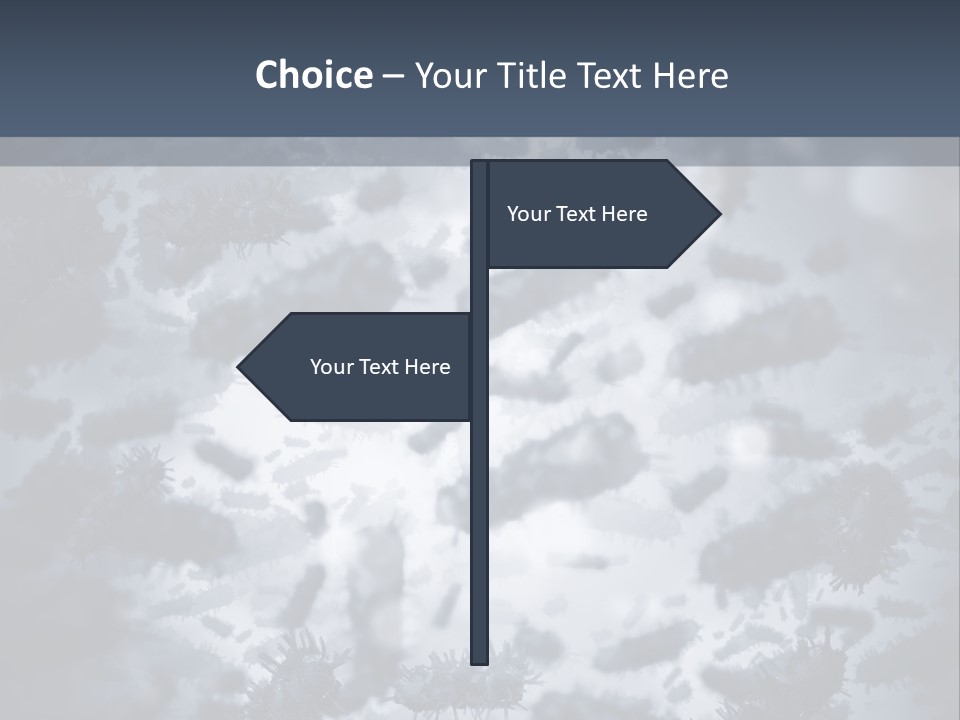 Human Hiv Illustration PowerPoint Template