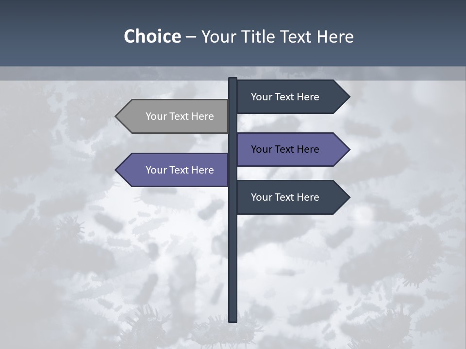 Human Hiv Illustration PowerPoint Template