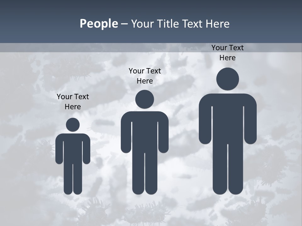 Human Hiv Illustration PowerPoint Template