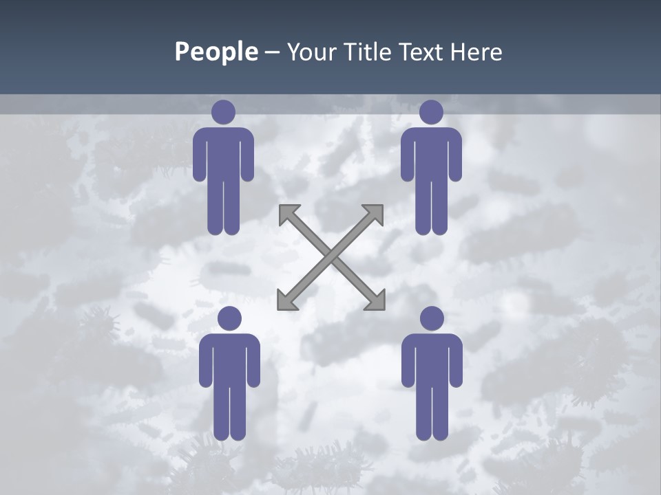 Human Hiv Illustration PowerPoint Template