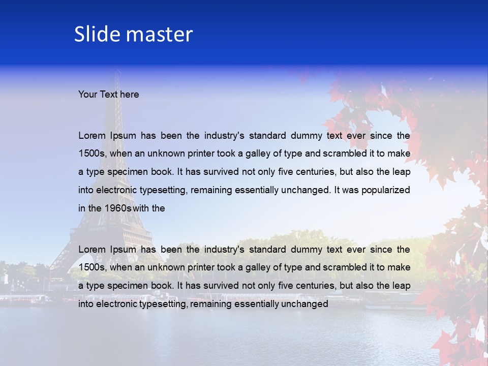 Ancient View Urban PowerPoint Template