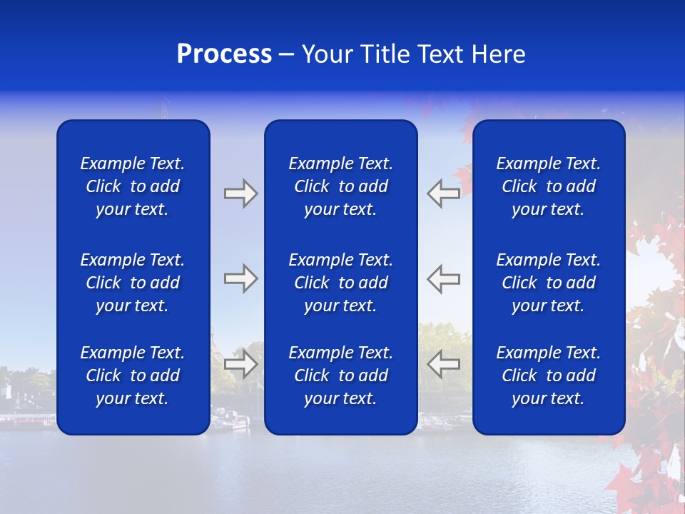 Ancient View Urban PowerPoint Template