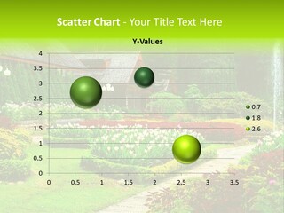 Solitude Green Stone PowerPoint Template