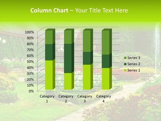 Solitude Green Stone PowerPoint Template