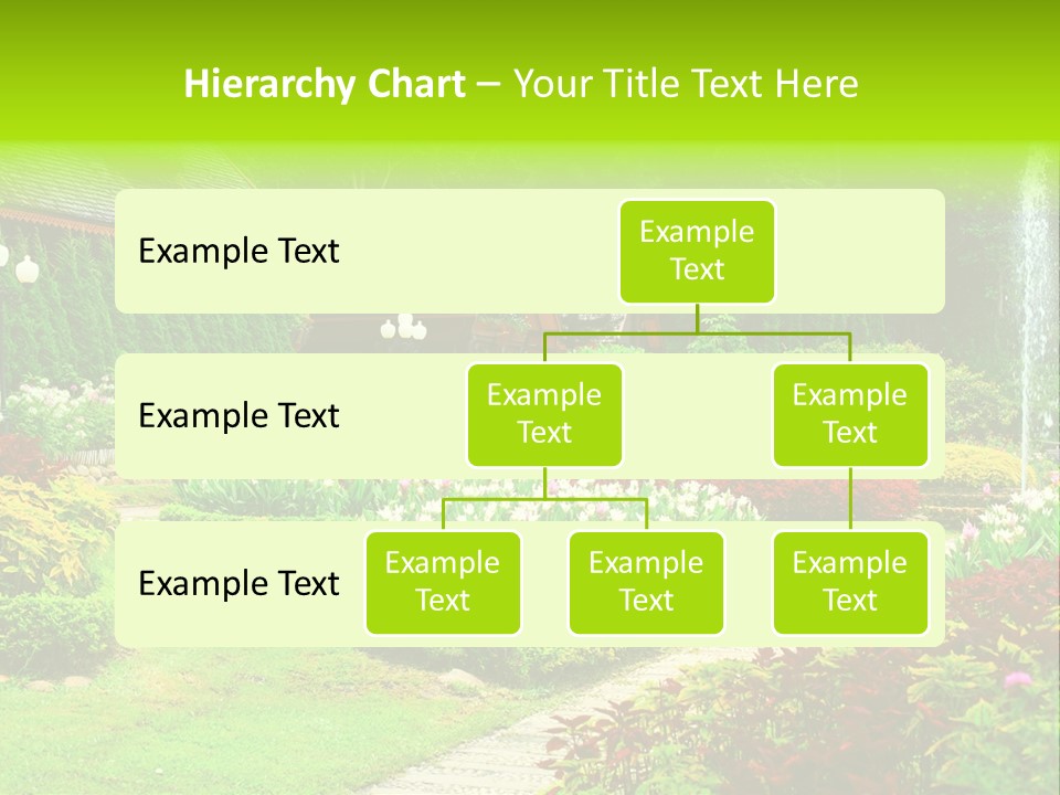 Solitude Green Stone PowerPoint Template