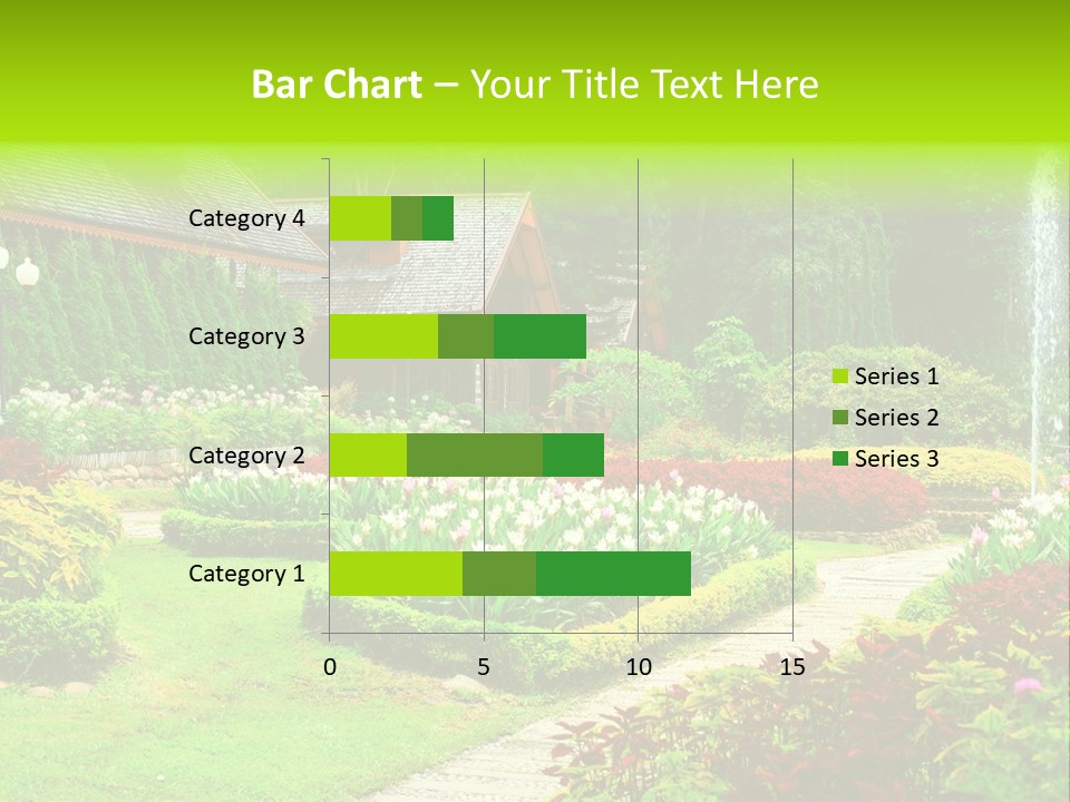 Solitude Green Stone PowerPoint Template