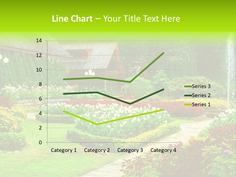Solitude Green Stone PowerPoint Template