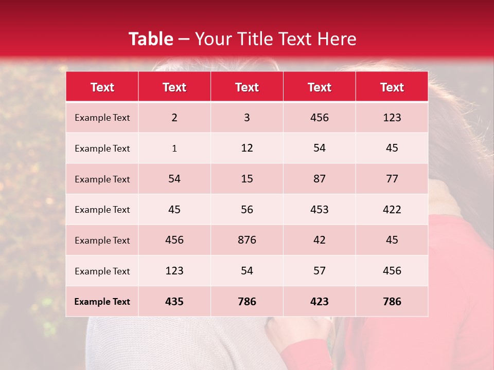Romantic People Lover PowerPoint Template
