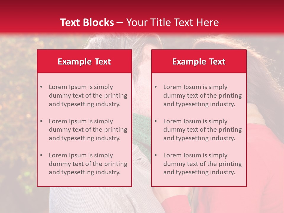 Romantic People Lover PowerPoint Template