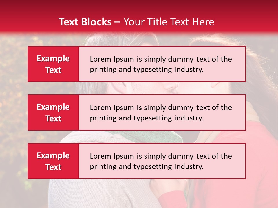 Romantic People Lover PowerPoint Template