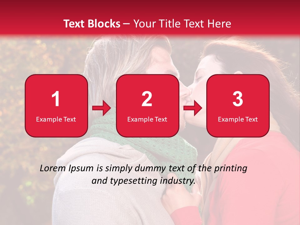 Romantic People Lover PowerPoint Template