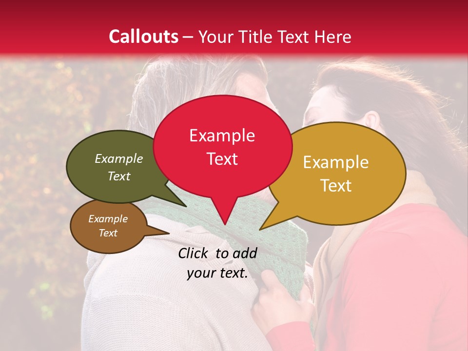 Romantic People Lover PowerPoint Template