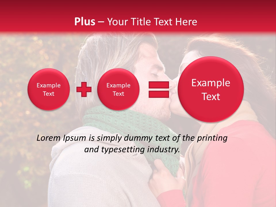 Romantic People Lover PowerPoint Template