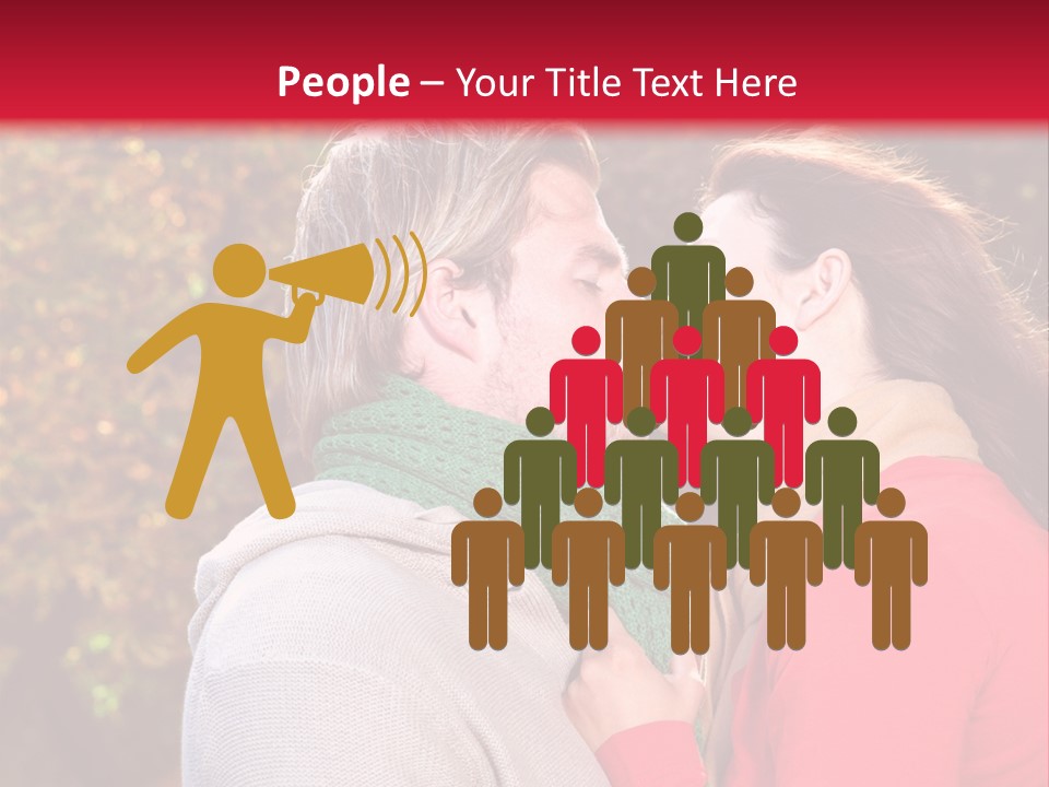 Romantic People Lover PowerPoint Template