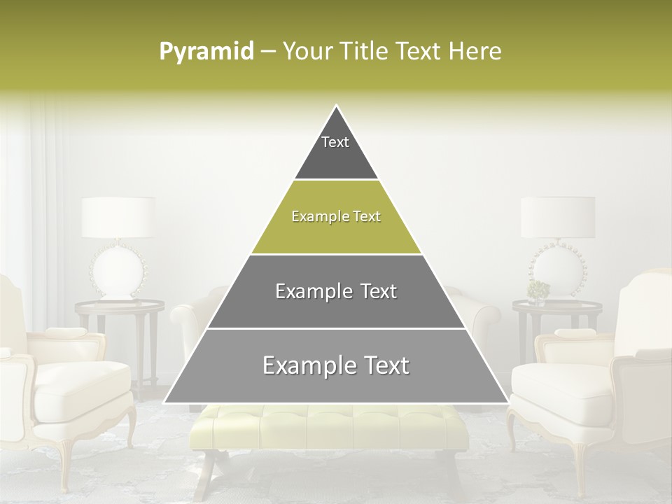 Beige Sofa Apartment PowerPoint Template