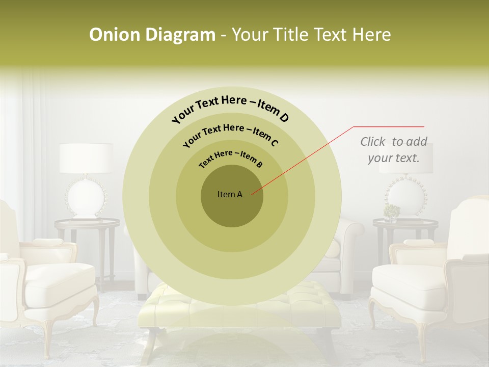 Beige Sofa Apartment PowerPoint Template